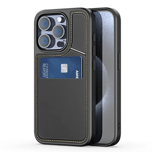 Luxury Blocking Magnetic PU Leather Flip Stand Card Pocket Wallet Phone Case for iPhone 15 Pro Max  Mobile Phone case