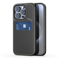 Luxury Blocking Magnetic PU Leather Flip Stand Card Pocket Wallet Phone Case for iPhone 15 Pro Max  Mobile Phone case