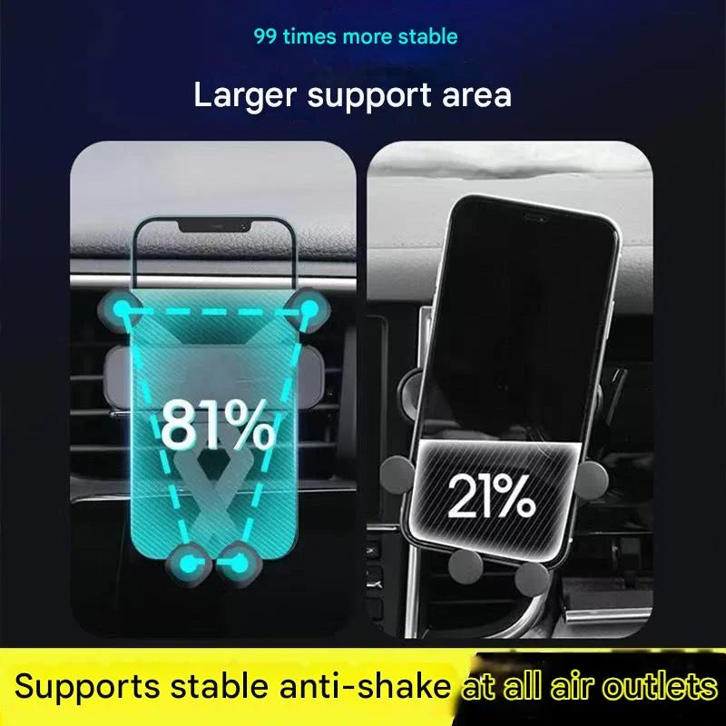 Mobile phone car mount holder air outlet special car support advanced navigation fixed car in the car 2025 new