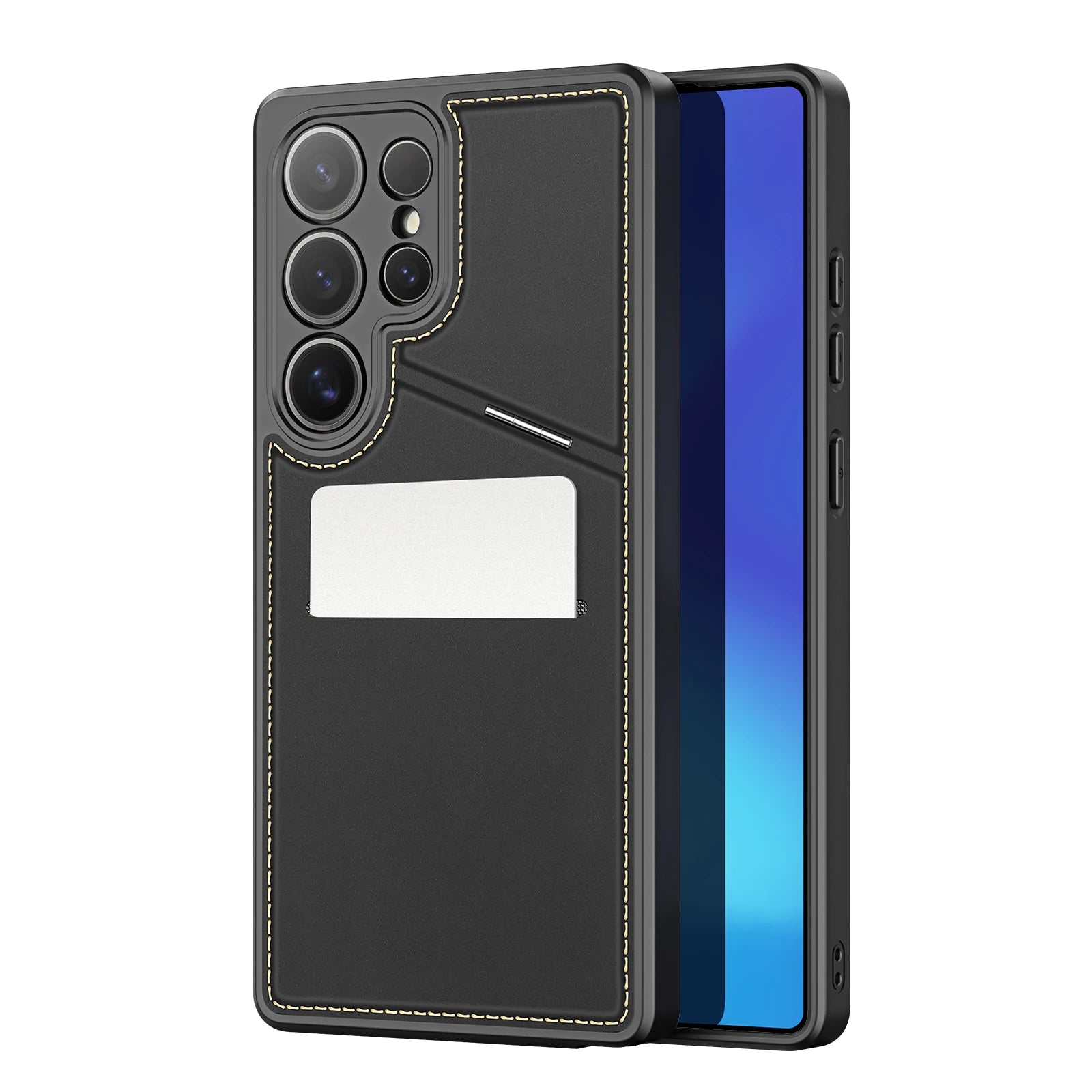 DUX DUCIS Magnetic Case For Samsung Galaxy S25 Ultra, Samsung S25 Edge, Samsung S25, S25 Plus Case Phone Stand Wallet 3in1