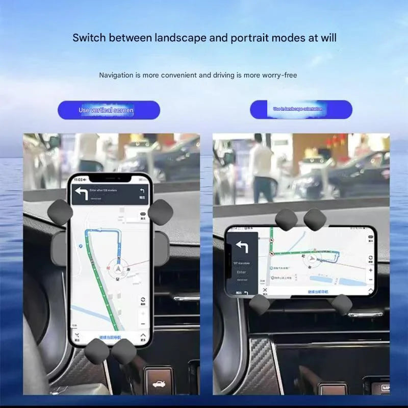 Mobile phone car mount holder air outlet special car support advanced navigation fixed car in the car 2025 new