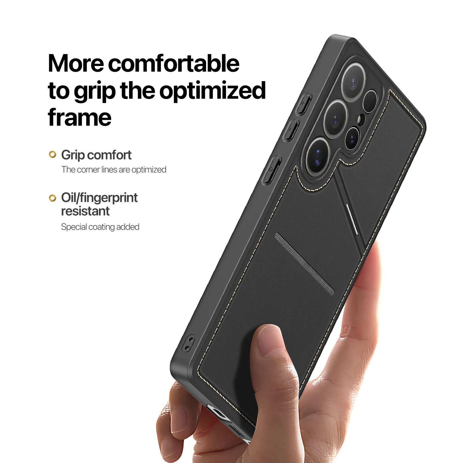 DUX DUCIS Magnetic Case For Samsung Galaxy S25 Ultra, Samsung S25 Edge, Samsung S25, S25 Plus Case Phone Stand Wallet 3in1