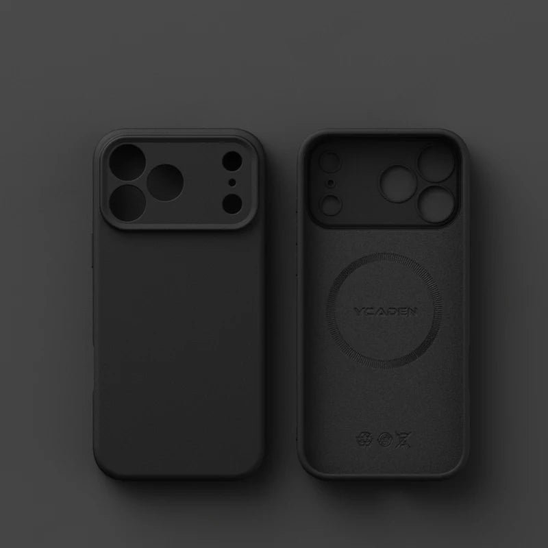 Matte Skin Liquid Silicone Case for iPhone 17 Pro Max Magnetic for Magsafe Wireless Charging Candy Bumper for iPhone 17 17pro
