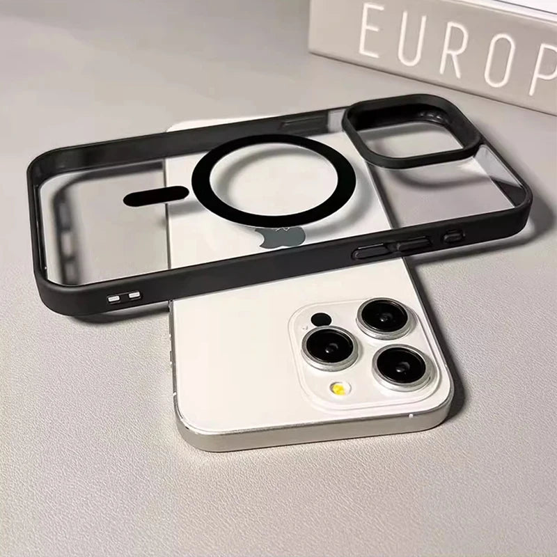 Luxury Candy For Magsafe Wireless Charging Phone Case For iPhone 17 16 15 14 13 12 11 Pro Max 16 Plus 16e 17 Air Magnetic Cover