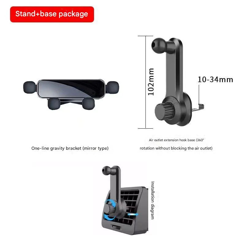 Mobile phone car mount holder air outlet special car support advanced navigation fixed car in the car 2025 new