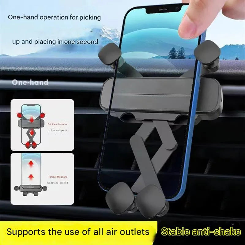 Mobile phone car mount holder air outlet special car support advanced navigation fixed car in the car 2025 new